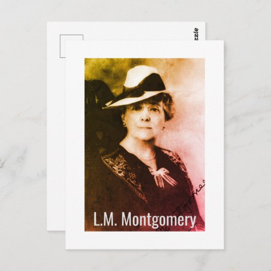 Carte Postale L. M. Montgomery (vers 1936) (Devant / Derrière)