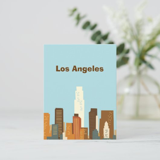 carte postale LA (Debout devant)