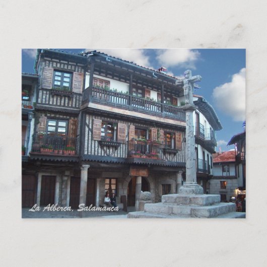 Carte Postale La Alberca, Salamanca (Devant)
