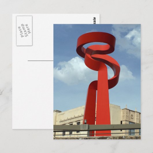 Carte Postale La Antorcha de Amistad (Devant / Derrière)