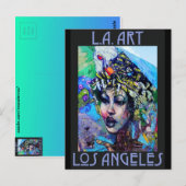 Carte postale LA Art (Devant / Derrière)