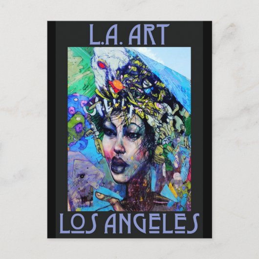 Carte postale LA Art (Devant)