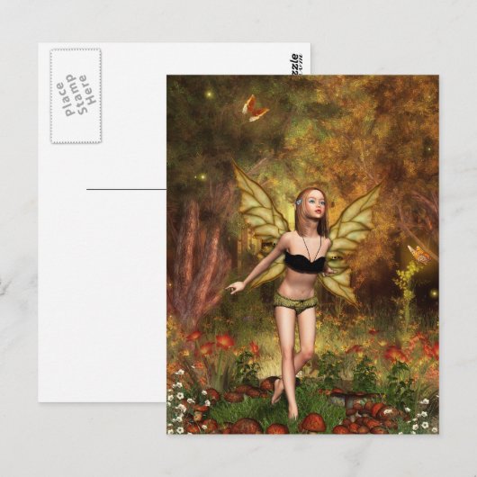 Carte Postale La bague (Devant / Derrière)