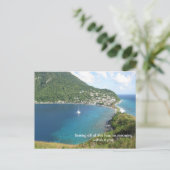 Carte Postale La baie de Dominique (Debout devant)