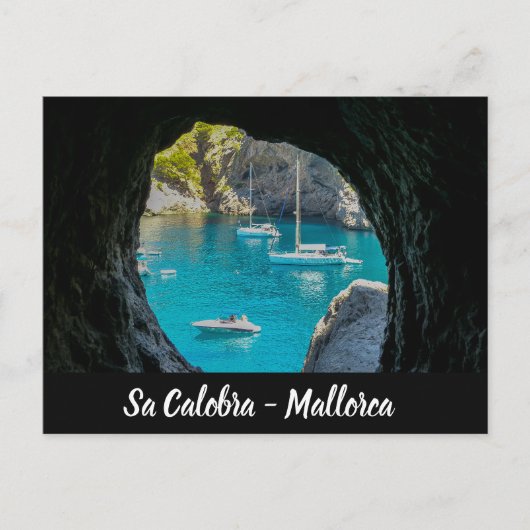 Carte Postale La baie de Mallorca Sa Calobra (Devant)