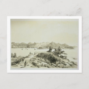 Carte Postale La baie et l'île de Hong Kong, assiette 4 de 'Ske