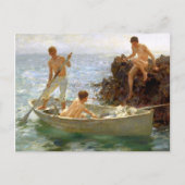 Carte Postale La Baignade (Devant)