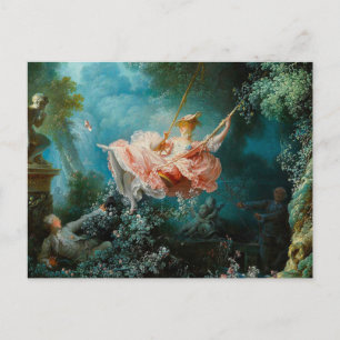 Carte Postale La Balançoire Fragonard