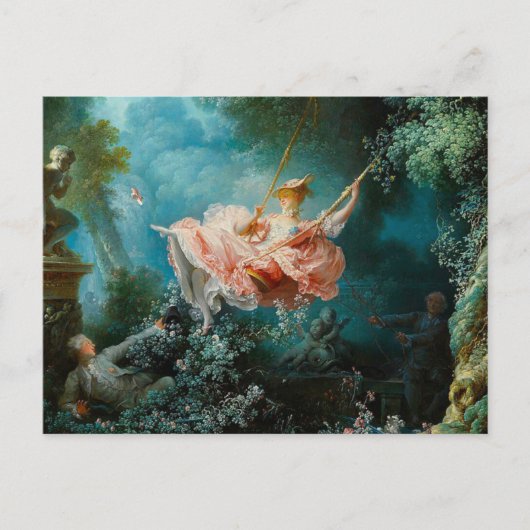 Carte Postale La Balançoire Fragonard (Devant)