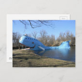 Carte Postale La baleine bleue de Catoosa (Devant / Derrière)