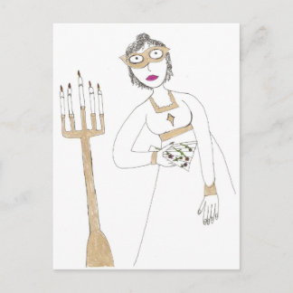 Carte Postale La balle masquée Déplaisante de Jane Austen