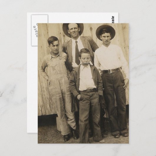 CARTE POSTALE LA BANDE #6 (Devant / Derrière)