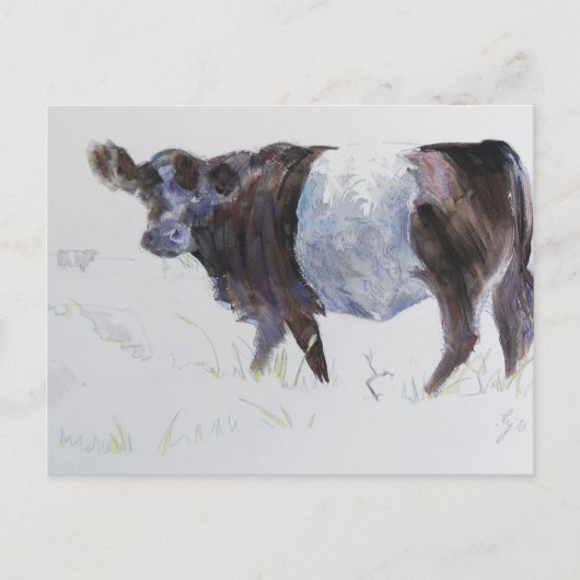 Carte Postale La bande blanche (Devant)