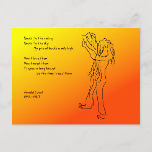 Carte Postale La barbe du lecteur