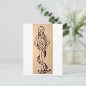 Carte Postale La barbe est l'art (Debout devant)