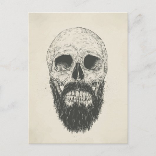 Carte Postale La barbe n'est pas morte (Devant)