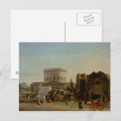 Carte Postale La barrière à La Villette (Devant / Derrière)