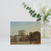 Carte Postale La barrière à La Villette (Debout devant)