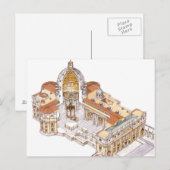 Carte Postale La basilique de St Peter. Ville du Vatican Rome. (Devant / Derrière)