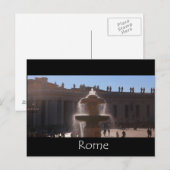 Carte Postale La basilique Saint-Pierre du Vatican - Rome (Devant / Derrière)