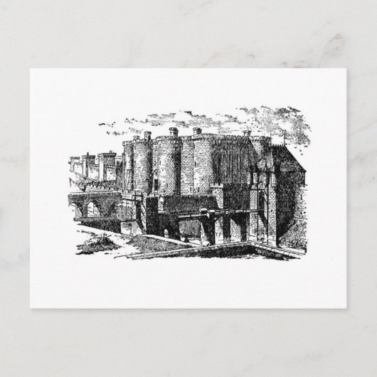 Carte Postale La bastille (Devant)