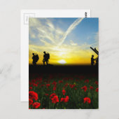 Carte Postale La bataille (Devant / Derrière)