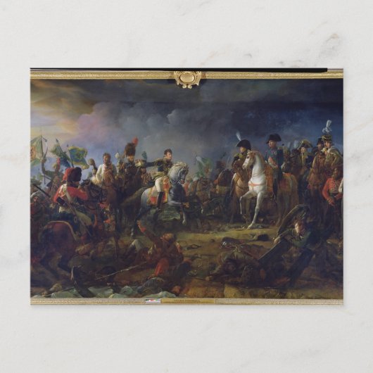 Carte Postale La bataille d'Austerlitz (Devant)