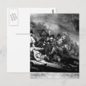 Carte Postale La bataille de Bunker's Hill, près de Boston_War I (Devant / Derrière)