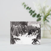 Carte Postale La bataille de la Washita (Debout devant)