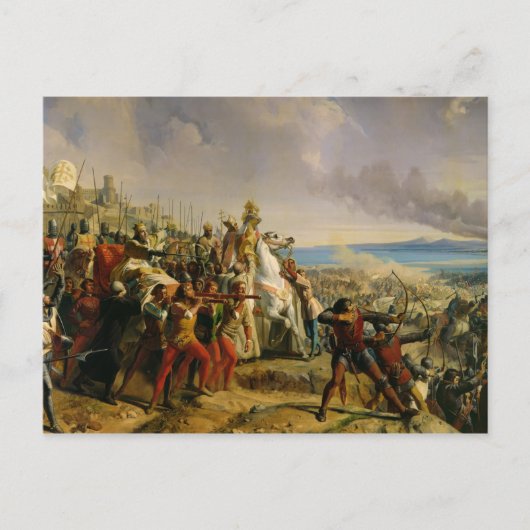 Carte Postale La bataille de Montgisard (Devant)