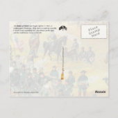 Carte Postale La bataille de Shiloh (Dos)