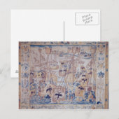 Carte Postale La bataille de Tunis ou Lepanto (Devant / Derrière)