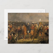 Carte Postale La Bataille de Waterloo (Devant / Derrière)