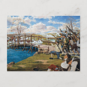 Carte Postale La bataille du coup de feu entendu dans le monde e