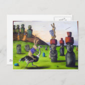 Carte Postale La_Bataille_sur_Île_Pâques[1] (Devant / Derrière)