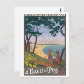 Carte Postale La Baule Les Pins (Devant / Derrière)