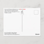 Carte Postale La Beach Cop (Dos)