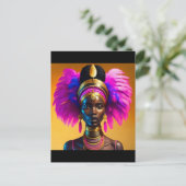 Carte Postale la beauté (Debout devant)