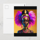 Carte Postale la beauté (Devant / Derrière)