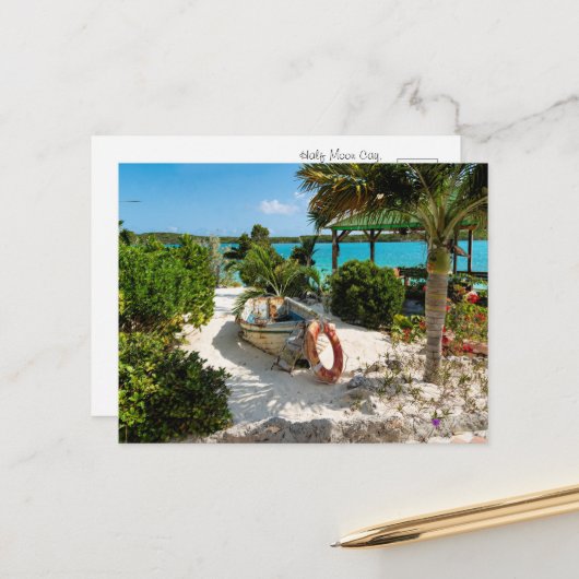 Carte Postale La beauté captivante des naufrages (Devant/Arrière en situation)