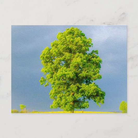 Carte Postale La beauté dans la tempête (Devant)