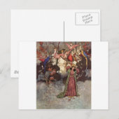 Carte Postale La beauté de Dulac et la bête (Devant / Derrière)