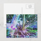 Carte Postale La beauté de l'arbre de vie (Devant / Derrière)