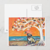 Carte Postale la beauté de l'orange (Devant / Derrière)