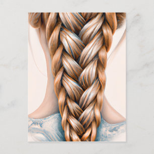 Carte Postale La beauté des différentes coiffures chez les femme