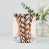 Carte Postale La beauté des différentes coiffures chez les femme (Debout devant)