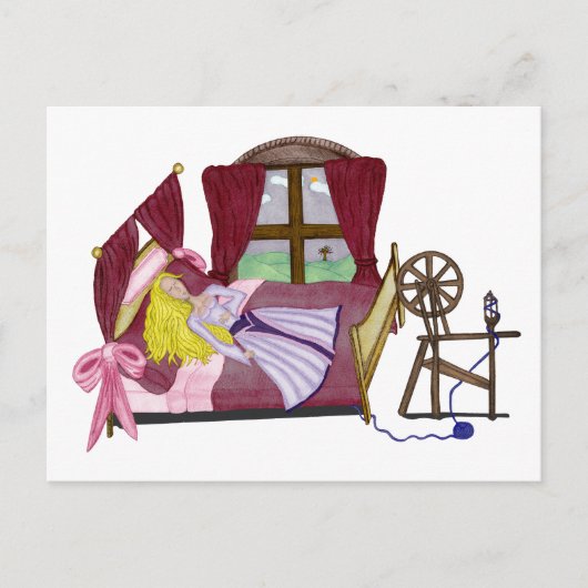Carte Postale La beauté du sommeil (Devant)