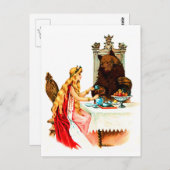 Carte Postale La Beauté Et La Bête (Devant / Derrière)