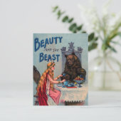 Carte Postale La beauté vintage et la bête (Debout devant)