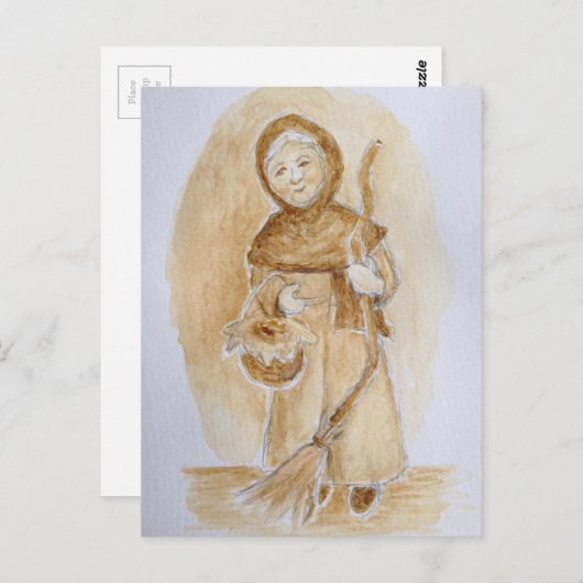 Carte Postale La Befana (Devant / Derrière)